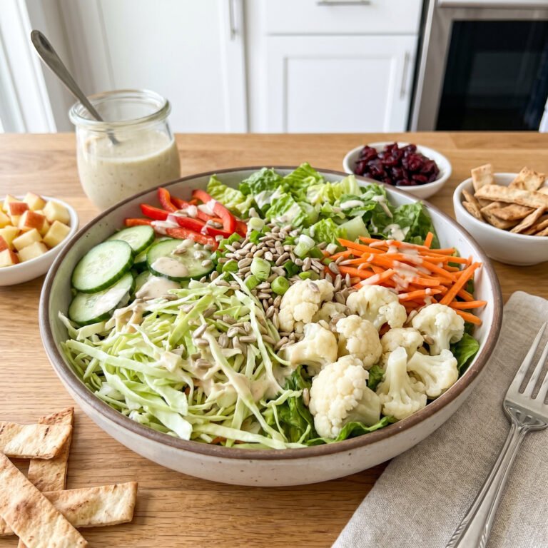 Creamy Crunch Vegan Salad Recipe